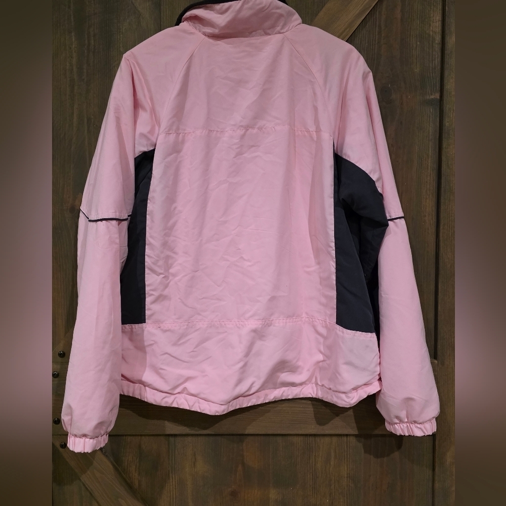Danskin Women's Pink and Black Activewear Jacket Size Large 12/14 - Picture 3 of 4